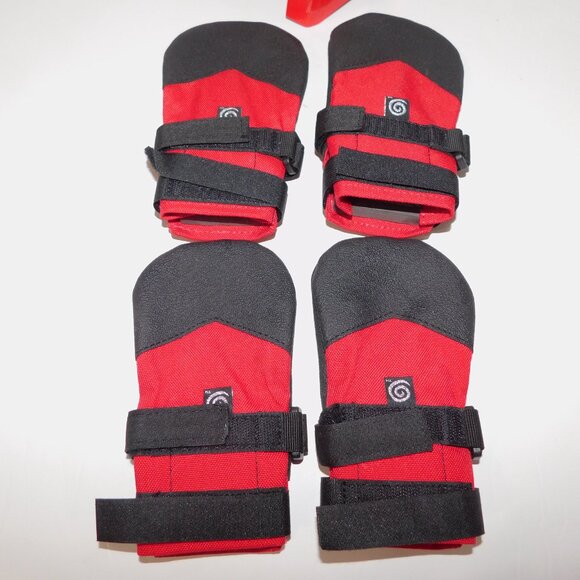 Ultra Paws Durable Dog Boots Paw Protection Size 8 Large Red Black UNUSED - Picture 2 of 9